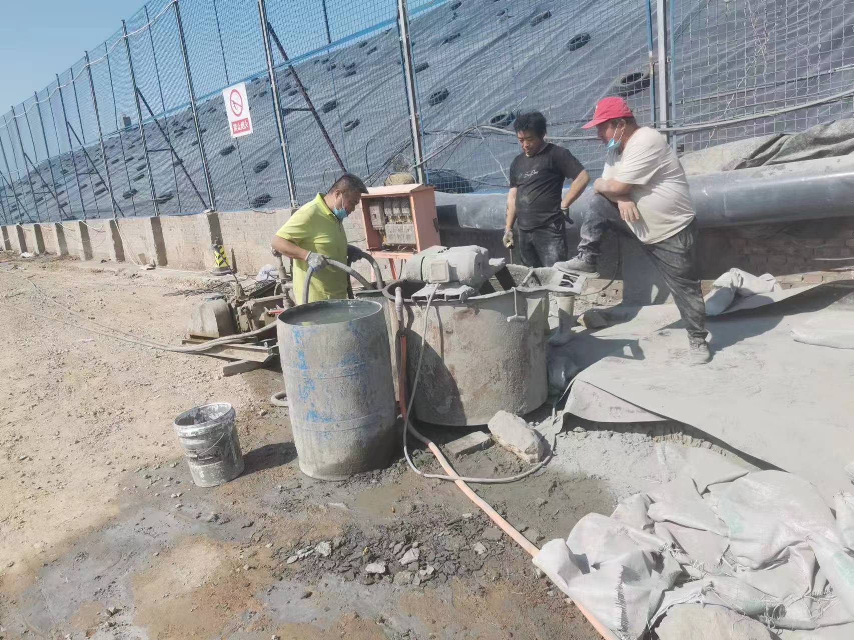 工布江达袖阀管注浆